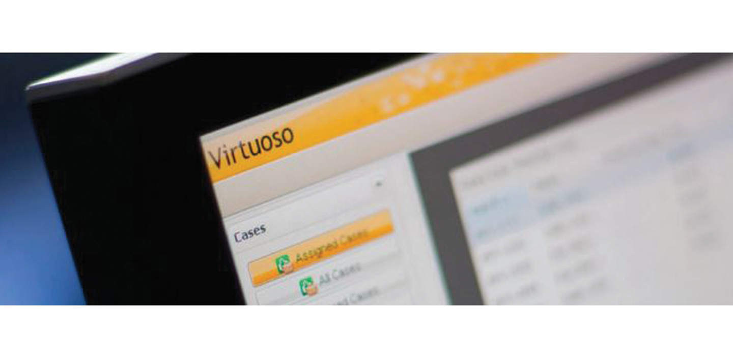 Image of the VENTANA Virtuoso software
