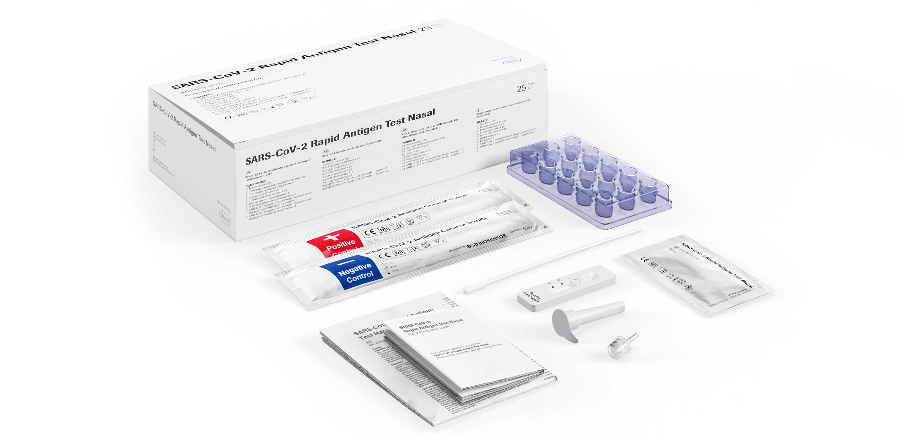 Saliva nasal test kit and Saliva Antigen