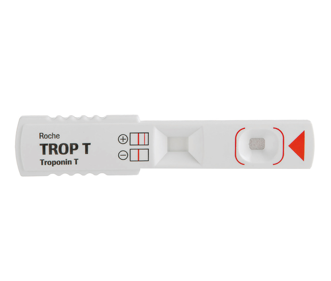 Roche CARDIAC Trop T Sensitive test (visual)