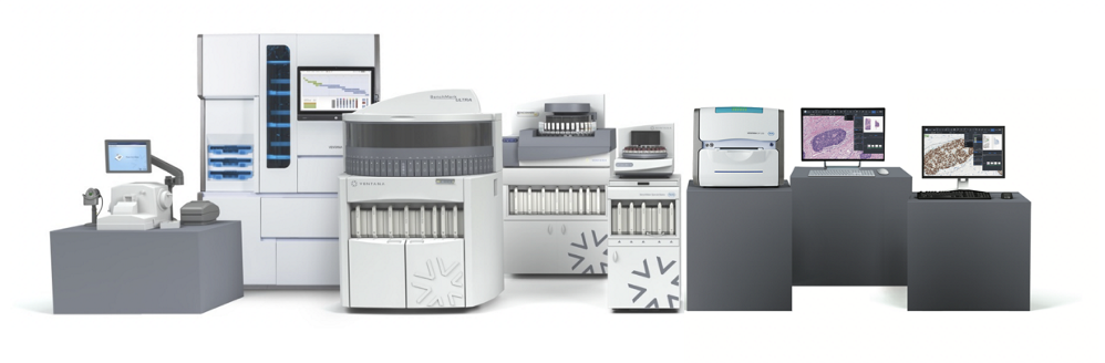 The Roche Digital Pathology solution combines hardware, software and uPath image analysis algorithms