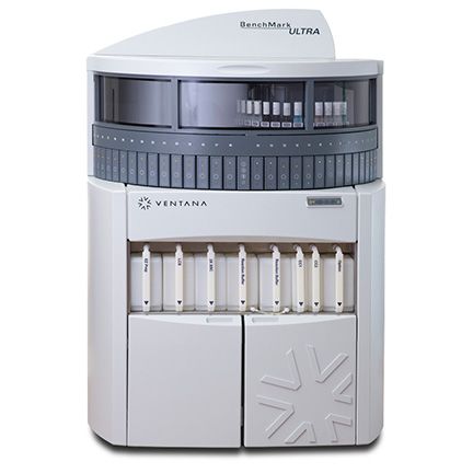 Automatización de la tinción IHC—Instrumento de laboratorio de patología BenchMark Ultra de Ventana 