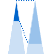 Icon - pyramid chart