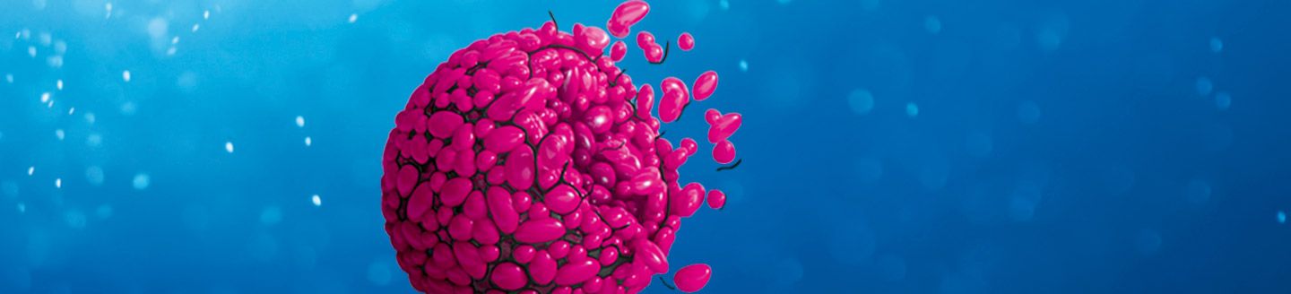 Nanoparticles illustration